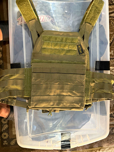 Rocotactical green molle - green, plate