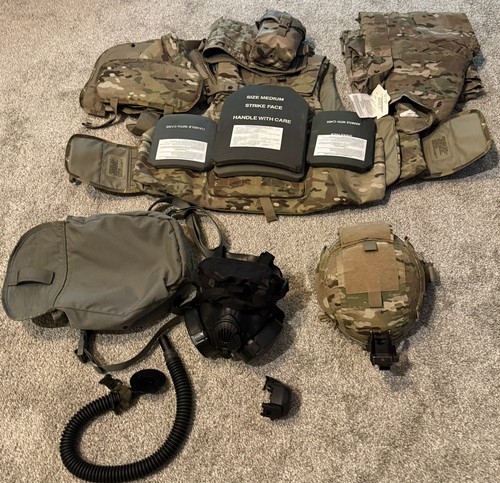 Plate carrier with plates and